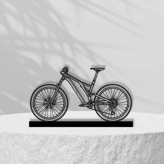 Stumpjumper Silhouette Metal Art Stand