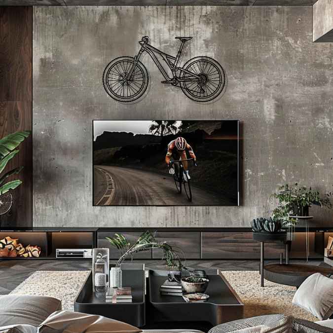 Stumpjumper Silhouette Metal Wall Art