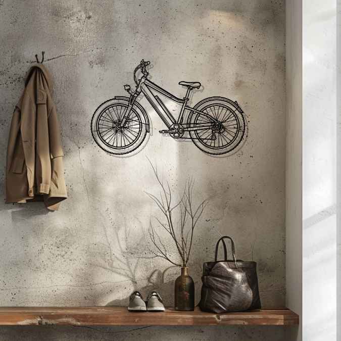 RadRover 6 Plus Silhouette Metal Wall Art