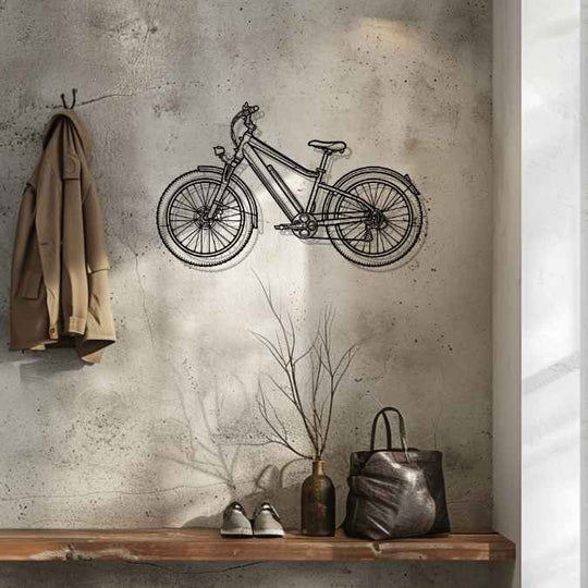 RadRover 6 Plus Silhouette Metal Wall Art